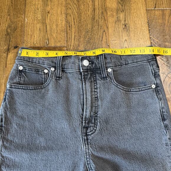 Madewell The Perfect Vintage Jean Womens 27 Black Gray Denim 27.5” Inseam - Picture 3 of 8